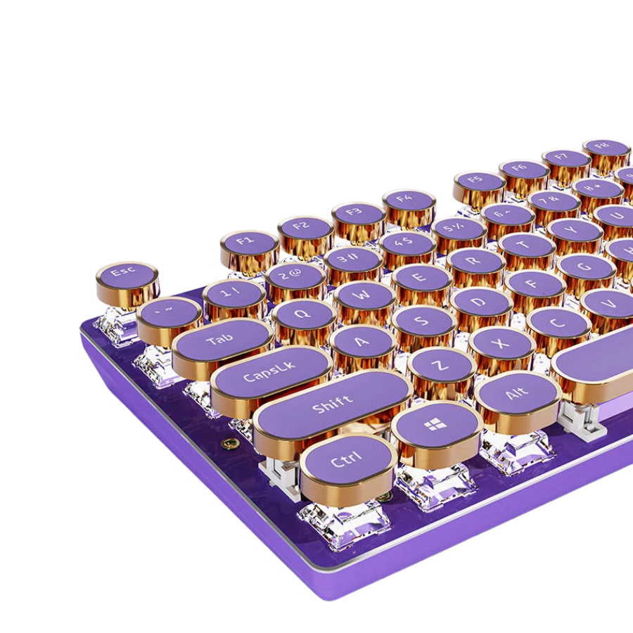 Typewriter Style Gaming Keyboard