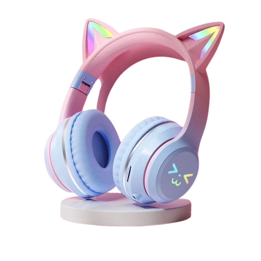 Cat Ear Bluetooth Headphones