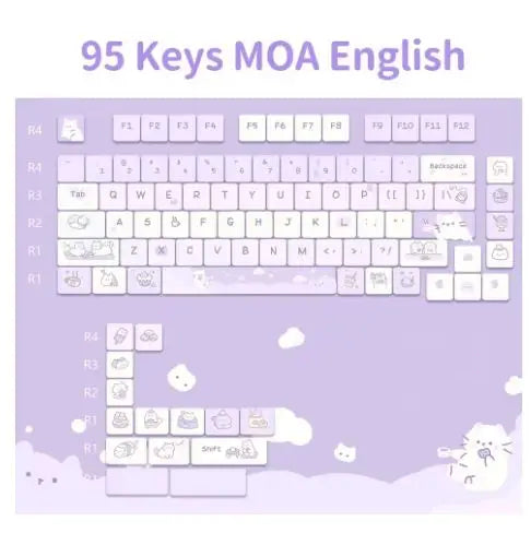 MOA Profile PBT Keycaps