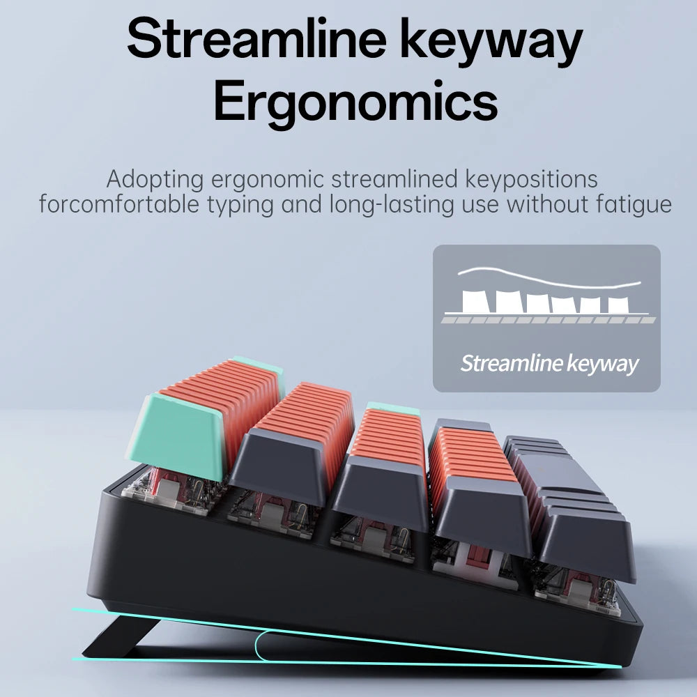 61-Key Hot-Swap Keyboard