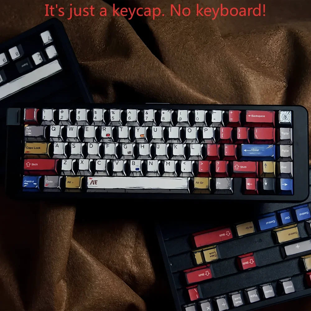 Manga Style Keycap Set