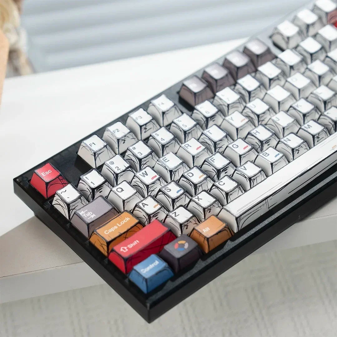 Manga Style Keycap Set