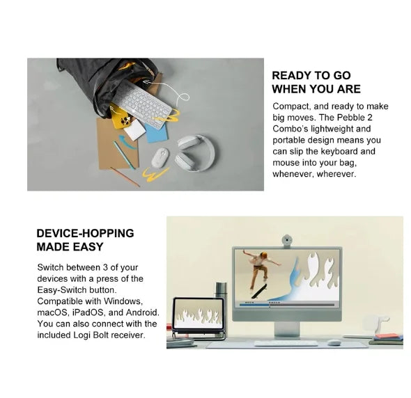 Logitech Wireless Keyboard Mouse Set