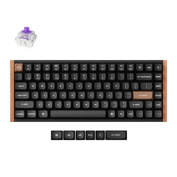 Keychron K2 HE Magnetic Switch Wireless Gaming Keyboard Dynamic Rapid Trigger 75% Layout RGB Backlight Double-Shot PBT Keycap