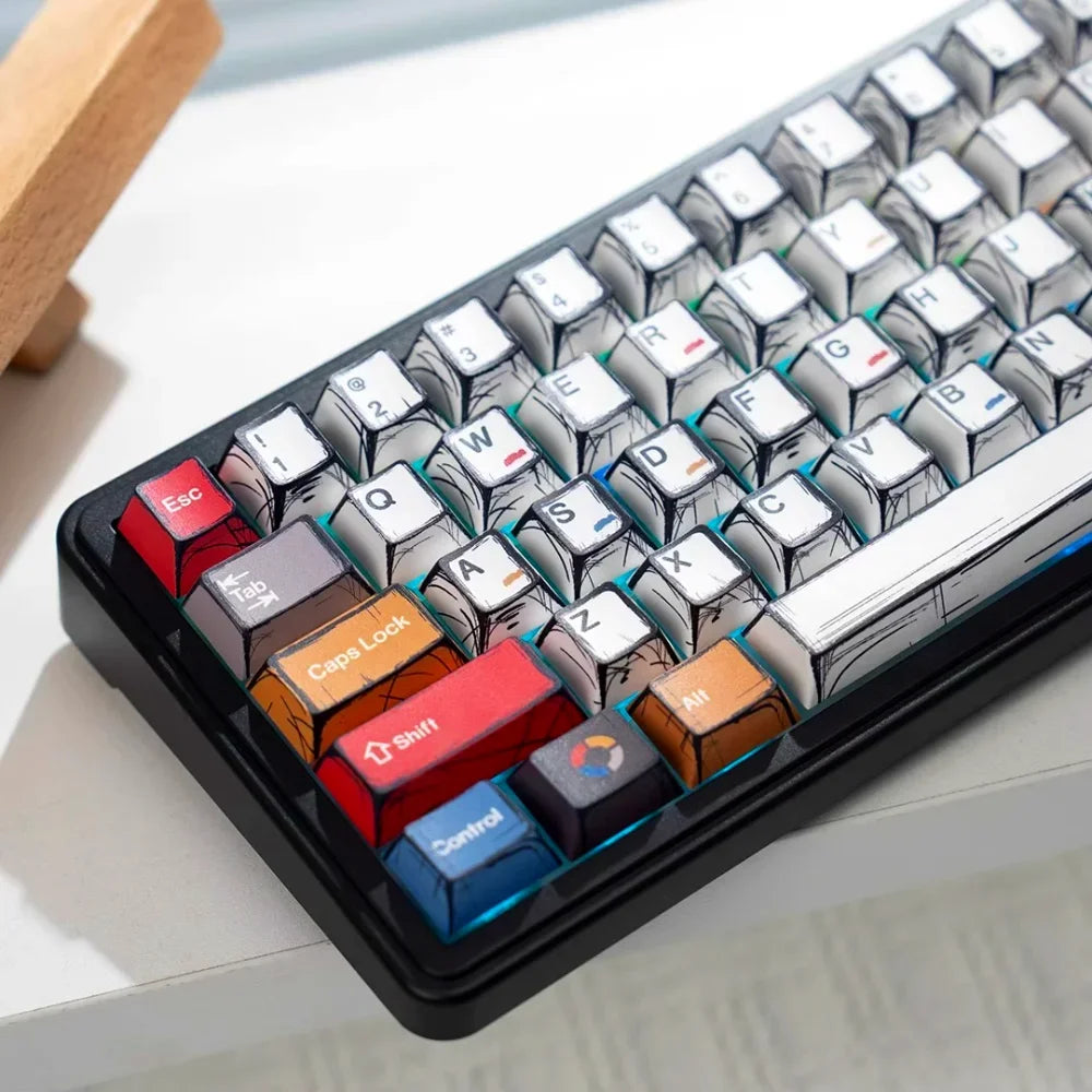 Manga Style Keycap Set